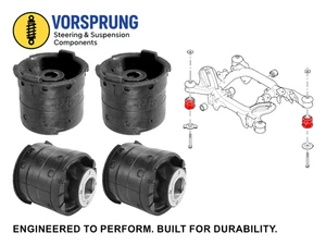 Rear Axle Subframe Bush Bushes Set 4 For Range Rover MK3 L322 2002- KHC000060 - Picture 1 of 8