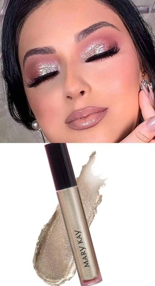 Mary Kay SHIMMER LIQUID EYE SHADOW Graphite NIB Limited Edition - Image 1 of 1