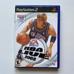 NBA Live 2003 (Sony PlayStation 2, 2002) CIB complete PS2 video game - Picture 1 of 3