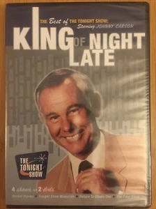 Johnny Carson King of Late Night The Best of the Tonight Show 2 DVDs NEU VERSIEGELT - Bild 1 von 2