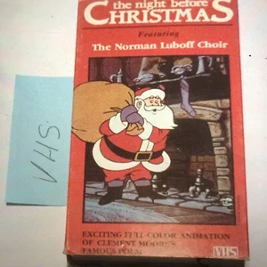 vhs tapes The Night Before Christmas With The Norman LU off Choir - Picture 1 of 1
