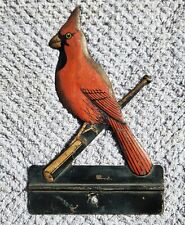 Plaque d'immatriculation vintage St Louis Cardinals baseball surmatelas oiseau sur chauve-souris
