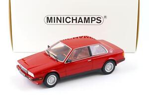 1:18 Minichamps Maserati Biturbo Coupé 1982 Rouge