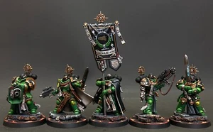 Company Heroes Warhammer 40K Armee Space Marine Vorverkauf bemalt Games Workshop - Bild 1 von 10