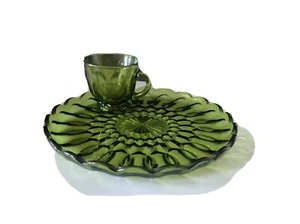 Anchor Hocking Snack Set - Avacodo Fairfield - 4 Trays and 4 Cups Sold Separate - Picture 1 of 9