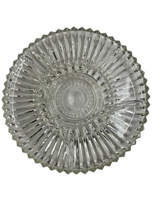 Vintage Anchor Hocking Divided Glass 4 Section Vegetable Relish Tray Platter - Picture 1 of 6