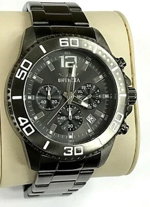 Reloj de cuarzo Invicta 17403 Pro Diver cronógrafo fecha metal pistola para hombre GARANTÍA - Imagen 1 de 9