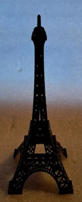 Torre Eiffel Estatua Decoración Aleación Metal ~ Negro ~ Varios Tamaños Disponibles ~ NUEVO Foto 1 de 3