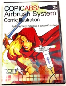 CopicABS/Airbrush System Comic Illustration 3 T. Kotzebue J. Kotzebue DVD - NEW - Picture 1 of 2