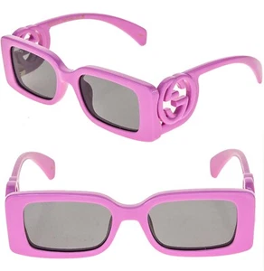 GUCCI Couture 1325 Pink GG Logo 006 Narrow Fashion Square Sonnenbrille GG1325S - Bild 1 von 10