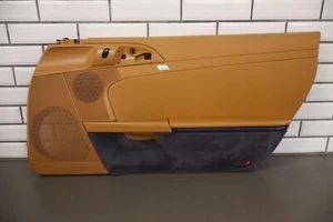 05-12 Porsche 987 Boxster Convertible Right Leather Door Trim Panel (Sand Beige) - Picture 1 of 24