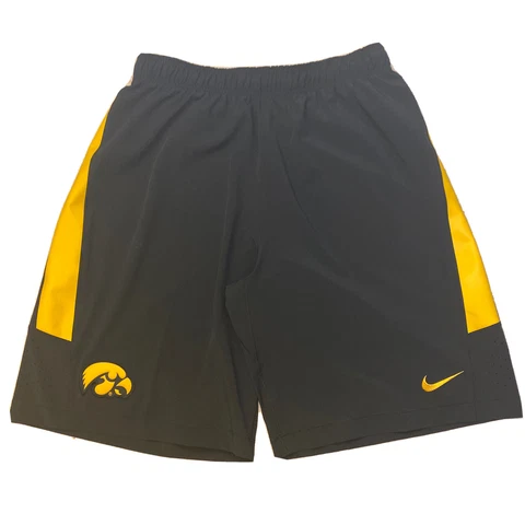 Iowa Hawkeyes Team Issue Athletic Shorts Sz L 11" Cover