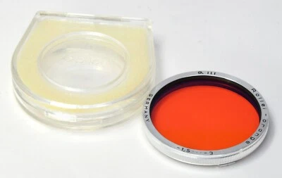 ROLLEI Bay III Orange Filter + Case - Rolleiflex - - Image 1 of 2