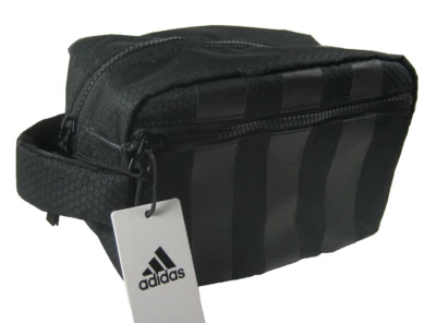 Adidas Unisex Team Toiletry Kit Black One Size - Image 1 of 4