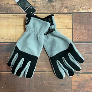 Timberland Men's Gray/Black Polyester Touch Screen Gloves A1EH9 - Picture 1 of 4