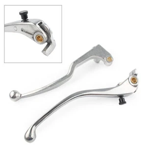 Pair Chrome Brake Clutch Hand Lever Fits Yamaha 2004-2012 YZFR1 R1/R6 2005-2012 - Picture 1 of 10