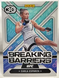 Carla Esparza 2023 Panini Instantáneo UFC Rompiendo Barreras #BB-11 - MMA - SP/215 - Imagen 1 de 2