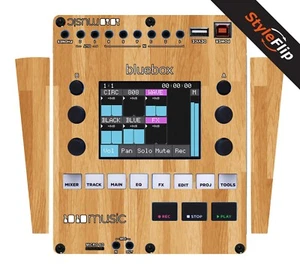 1010 pieles de caja azul de música | Madera 5 | Calcomanía protectora | StyleFlip Skins - Imagen 1 de 1