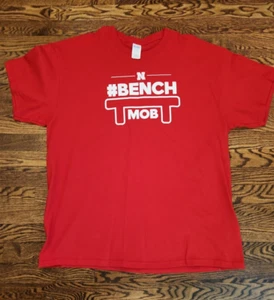 Camiseta Nebraska Baloncesto Banco Mob Talla XL - Imagen 1 de 3