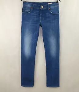 JEANS JACOB COHEN PREMIUM UOMO SLIM FIT ELASTICIZZATO BLU NICK taglia W31 - Foto 1 di 12