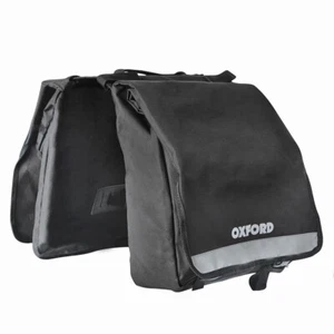 Fahrrad Doppeltaschen 20 Liter Fassungsvermögen - reflektierend - robust - Bild 1 von 2