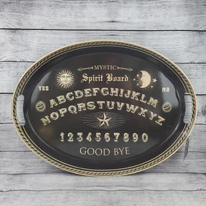 Tablero Ouija Espíritu Metal Ovalado Prima Design Halloween BANDEJA 20.5" X 15.25" Gótico - Imagen 1 de 6