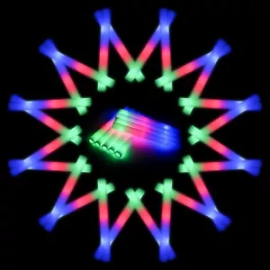 Glow Sticks Bulk, 210 PCS Foam Glow Sticks, LED Foam Sticks in The Dark Party... - Picture 1 of 6
