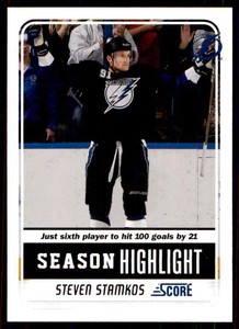 2011-12 Score Season Highlight Steven Stamkos #8