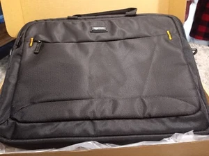 Amazon Basics Borsa a tracolla per computer e tablet custodia nera NUOVA CON SCATOLA! - Foto 1 di 9