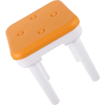 Small Footstool Household Anti-slip Imitation Stool Low Stool Step Stool - Image 1 of 4