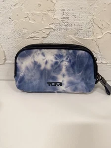 Tumi Voyageur Cosmetic Pouch BLUE TIE DYE - Picture 1 of 11