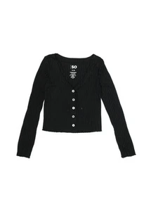 SO Girls Black Cardigan 8 - Picture 1 of 2