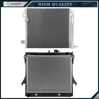 Aluminum Radiator & AC Condenser Cooling Kit For 2009-2012 Chevrolet Colorado - Image 1 of 4