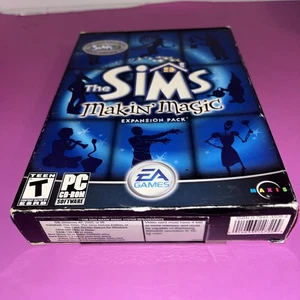 PC CD ROM Game The Sims Makin Magic Expansion Pack box set new opened not sealed - Picture 1 of 7