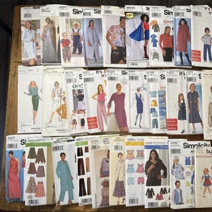 Lot Of 200+ Vintage Uncut Sewing Patterns Mix McCall's Simplicity Butterick - #6 - Picture 1 of 9