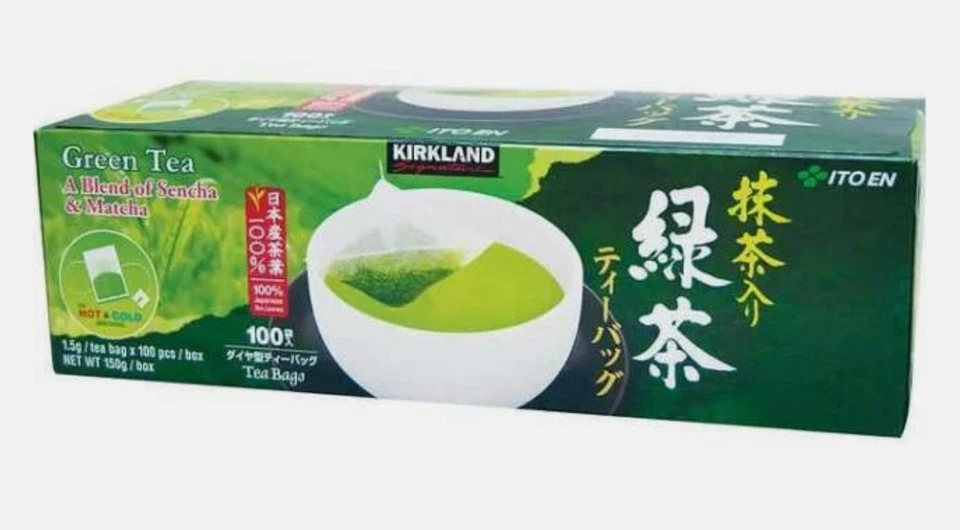 Nuevo Kirkland Ito En Matcha Mezcla Té Verde Japonés - 100 ct, 1,5 g Bolsas de té Foto 1 de 1