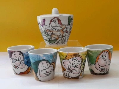 EGAN DISNEY TAZZINE CAFFÈ ZUCCHERIERA 7 NANI TAZZINA TAZZA COFFEE CUP ESPRESSO  - Immagine 1 di 2