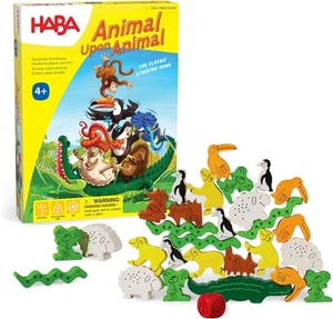 Juego de apilamiento de madera animal sobre animal - Imagen 1 de 8