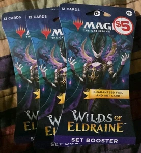 3 Pk- Magic the Gathering Wilds Of Eldraine Booster Pack New *Sealed* - Picture 1 of 1