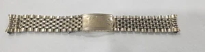 Vintage Omega 8220 Beads Of Rice 20 Micron Gold Plate 18mm Watch Band - Picture 1 of 20