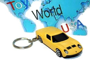 Custom Key chain '66 Lamborghini Miura - Picture 1 of 1