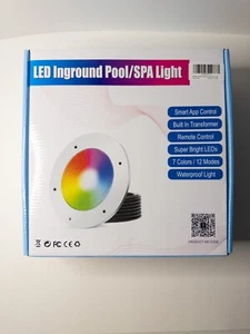 Venste 10 inch Multicolor Smart Pool Light Fow Swimming Pool - Picture 1 of 3