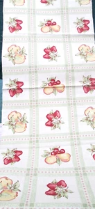 FABRIC Red Rooster "Fruit Compote" Strawberry Cherry Pear Apple $3.25 - Picture 1 of 4