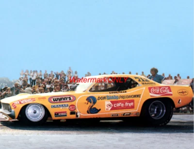 Don "Snake" Prudhomme "Care Free" '73 Plymouth 'Cuda NITRO ¡FOTO de coche divertido! #47 Foto 1 de 2