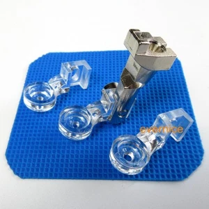 3 Juegos Claridad Transparente Acolchado Sofá Pie Decorativo Para Bernina Nuevo Estilo - Imagen 1 de 4