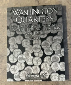Washington Quarters DC and US Territories State&Park Harris 2640 with extras!!!! - Picture 1 of 4