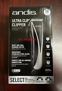 andis ULTRA CLIP 10-teiliges ALLROUND HAARSCHNEIDESET Bart Schnurrbart CLIPPER - Bild 1 von 4