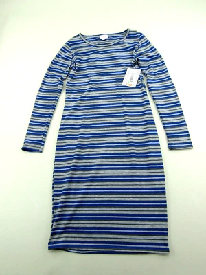Lularoe Debbie Dress Womens Size XS Striped Long Sleeve Sheath Pull Over Stretch - Image 1 of 4