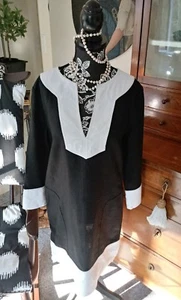 Hermosa túnica 100% lino MICHAEL KORS en talla S - Imagen 1 de 4