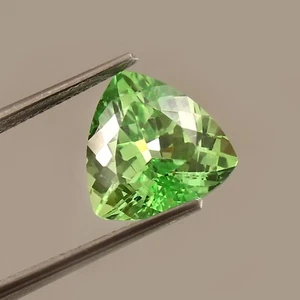 AAA+ Natürlicher Ceylon Grün Parti Saphir Lose Billion Edelsteinschliff 7,75 Ct - Bild 1 von 6